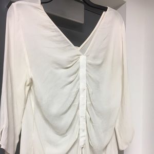 Zara Dressy White Shirt